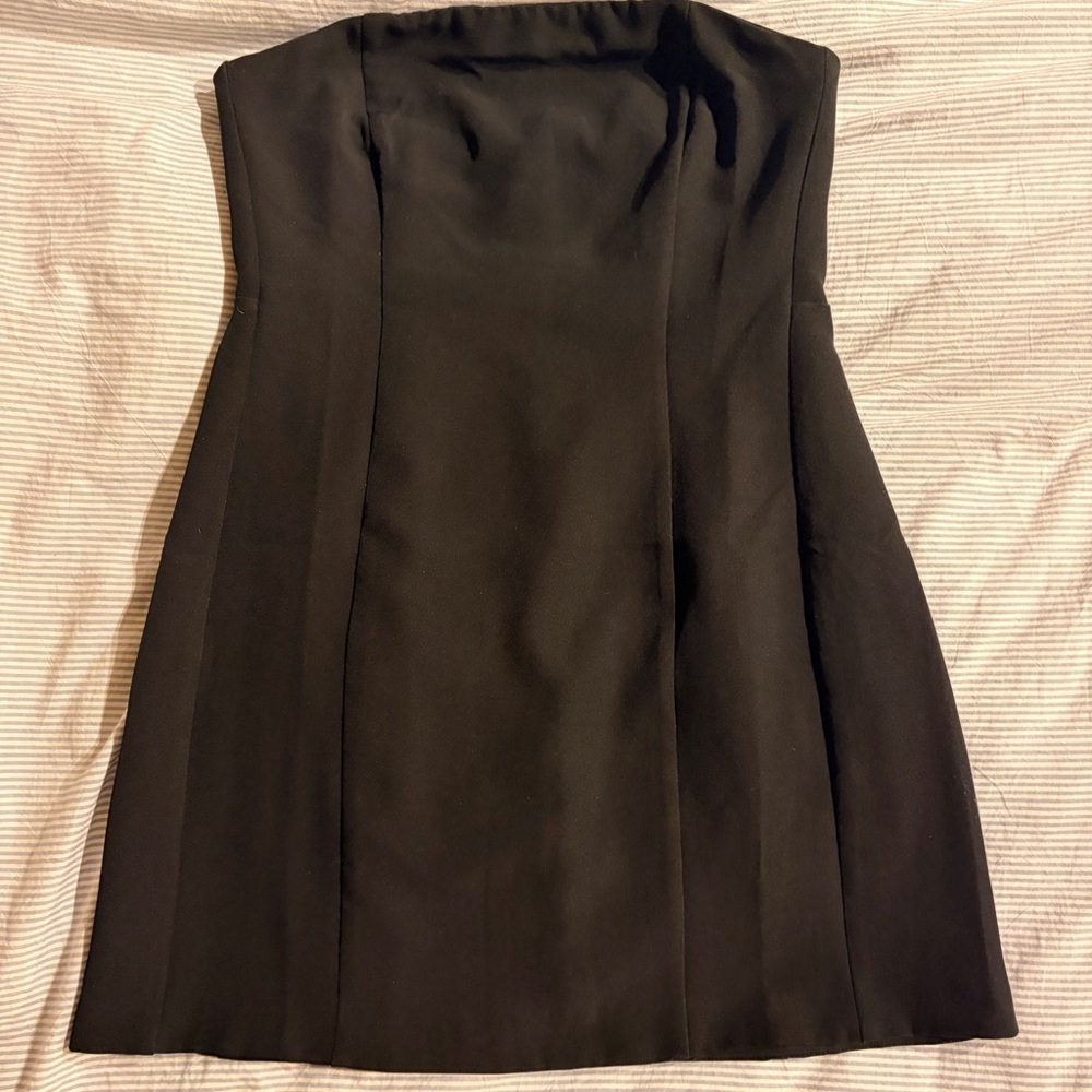 GAP Elegant Black Strapless Dress